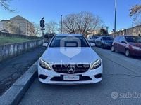 Usata Mercedes C220 194 CV (142 kW) 2019 Bianco Station wagon