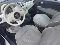 Usata Fiat 500 99 CV (72 kW) 2009 Bianco Cabrio