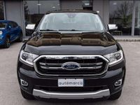 Usata Ford Ranger Limited 170 CV (125 kW) 2020 Nero Pick-up