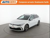 Usata VW Golf VIII R-line 131 CV (96 kW) 2021 Bianco Station wagon