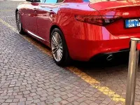 Usata Alfa Romeo Giulia Super 180 CV (132 kW) 2017 Rosso Berlina