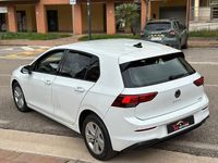 Usata VW Golf Life 110 CV (80 kW) 2022 Bianco Berlina