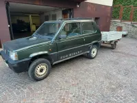 Usata Fiat Panda 4x4 50 CV (36 kW) 1990 Verde Utilitaria