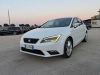Usata Seat Leon Business 110 CV (80 kW) 2017 Bianco Berlina