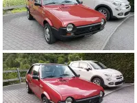 Usata Fiat Ritmo 85 CV (62 kW) 1982 Rosso Cabrio