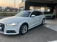 Usata Audi A6 190 CV (139 kW) 2018 Bianco metallizzato Station wagon
