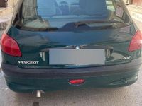 Usata Peugeot 206 60 CV (44 kW) 2000 Verde Berlina