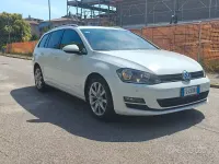 Usata VW Golf VII Comfortline 110 CV (80 kW) 2016 Bianco Station wagon