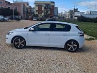 Usata Peugeot 308 Allure 131 CV (96 kW) 2017 Bianco Berlina