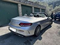 Usata Mercedes C220 Premium 194 CV (142 kW) 2019 Argento Cabrio