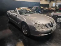 Käytetty Mercedes SL500 306 HP (225 kW) 2001 Hopea Avoauto