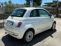 Usata Fiat 500 Lounge 75 CV (55 kW) 2008 Bianco Utilitaria