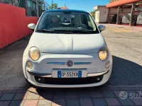 Usata Fiat 500 Lounge 75 CV (55 kW) 2009 Bianco Cabrio