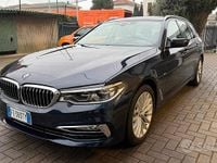 Usata BMW 520 Luxury Line 190 CV (139 kW) 2019 Blu Station wagon