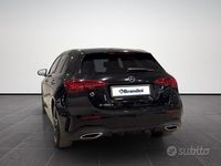 Usata Mercedes A180 AMG line 116 CV (85 kW) 2023 Nero Berlina