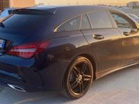 Usata Mercedes CLA220 Shooting Brake Premium 177 CV (130 kW) 2017 Blu/azzurro Station wagon
