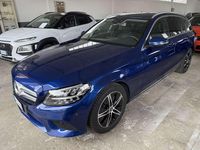 Usata Mercedes C180 183 CV (134 kW) 2019 Blu/azzurro Station wagon