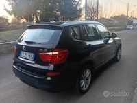 Usata BMW X3 Efficient Dynamics 190 CV (139 kW) 2015 Nero SUV