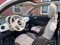 Usata Fiat 500C Lounge 75 CV (55 kW) 2010 Bianco Cabrio