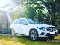 Usata Mercedes GLC250 204 CV (150 kW) 2018 Bianco SUV