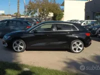 Usata Audi A3 Advanced 150 CV (110 kW) 2022 Nero Berlina