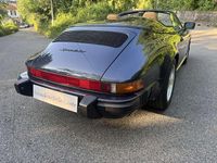 Usata Porsche 911 218 CV (160 kW) 1987 Blu/azzurro Cabrio