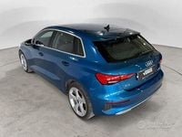 Usata Audi A3 Business 150 CV (110 kW) 2022 Blu Berlina