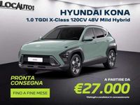 usata Hyundai Kona 1.0 t-gdi 48V X Class 2wd mt