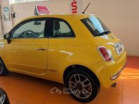 Usata Fiat 500 Lounge 69 CV (50 kW) 2011 Giallo Cabrio