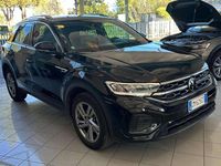 Usata VW T-Roc R-line 110 CV (80 kW) 2023 Nero SUV
