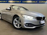 Usata BMW 420 Luxury Line 190 CV (139 kW) 2017 Argento Cabrio
