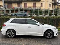 Usata Audi A3 S-Line 150 CV (110 kW) 2017 Bianco Berlina