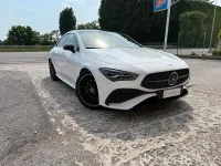 Usata Mercedes CLA200 AMG Line Premium Plus 150 CV (110 kW) 2024 Bianco Coupé