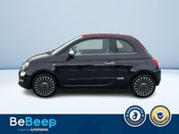 Usata Fiat 500C Lounge 105 CV (77 kW) 2015 Nero metallizzato Cabrio