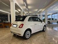 Usata Fiat 500C Lounge 69 CV (50 kW) 2019 Bianco Cabrio