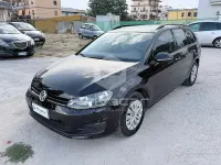 Usata VW Golf VII Trendline 90 CV (66 kW) 2015 Nero Station wagon