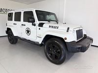 Usata Jeep Wrangler Unlimited Sahara 2012 Bianco SUV