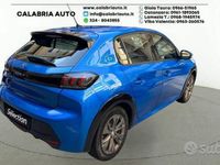Usata Peugeot e-208 Allure 100 kW (136 CV) 2021 Blu Utilitaria