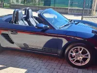 Usata Porsche Boxster 239 CV (175 kW) 2005 Blu Cabrio