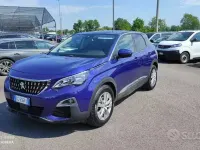 Usata Peugeot 3008 Business-Line 131 CV (96 kW) 2020 Blu/azzurro SUV