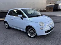 Usata Fiat 500 69 CV (50 kW) 2009 Blu Cabrio