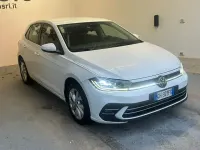 Usata VW Polo 110 CV (80 kW) 2022 Bianco Utilitaria