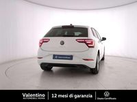 Usata VW Polo Style 95 CV (69 kW) 2023 Bianco Utilitaria
