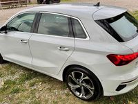 Usata Audi A3 Advanced 150 CV (110 kW) 2020 Bianco Berlina