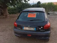 Usata Peugeot 206 88 CV (64 kW) 2003 Nero Berlina
