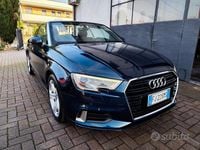 Usata Audi A3 Cabriolet Sport 150 CV (110 kW) 2017 Blu Cabrio
