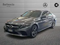 Usata Mercedes C220 Premium 194 CV (142 kW) 2019 Argento Berlina