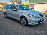 Usata Mercedes C200 Avantgarde 170 CV (125 kW) 2011 Grigio Station wagon
