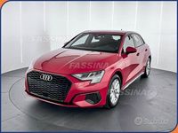 Usata Audi A3 150 CV (110 kW) 2022 Rosso Berlina