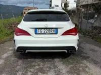 Usata Mercedes CLA200 136 CV (100 kW) 2015 Bianco Coupé